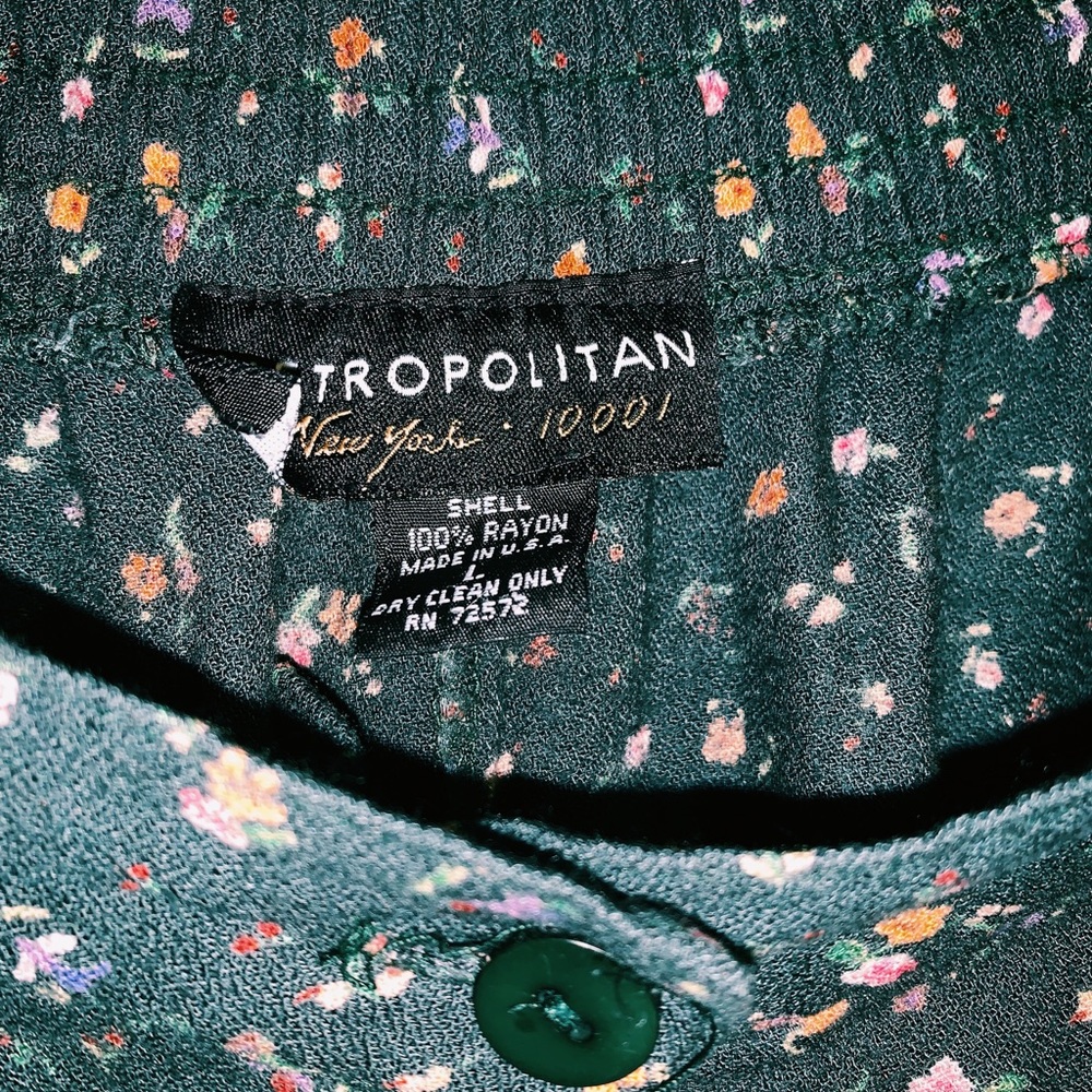 Metropolitan New York Vintage Floral Skirt